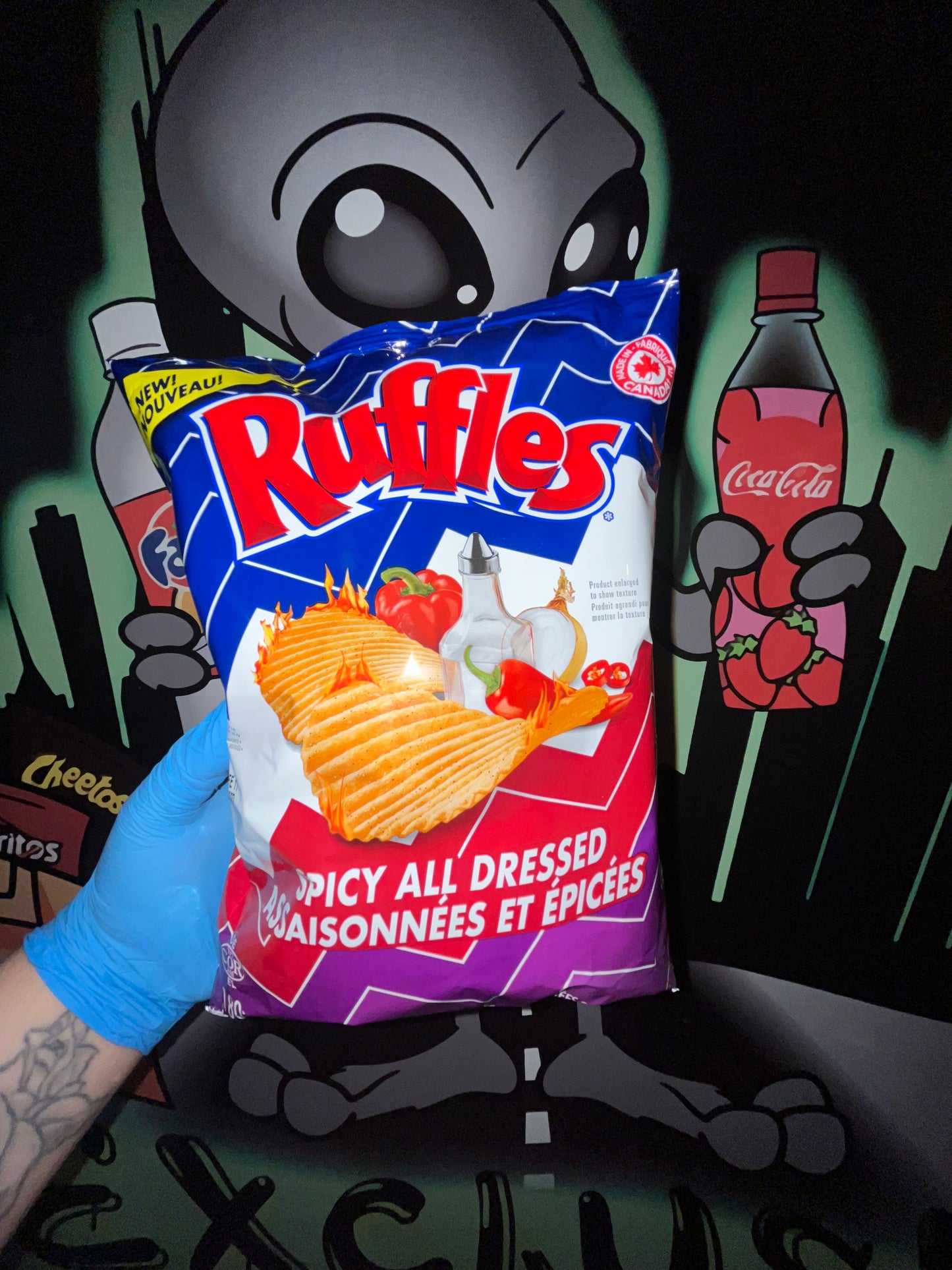 Ruffles Spicy All Dressed