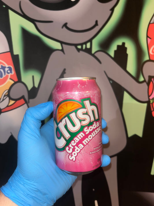 Crush Cream Soda Can